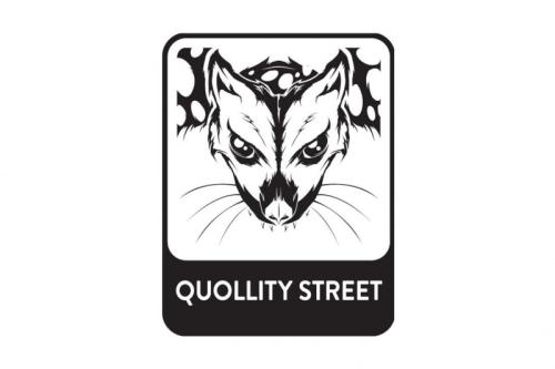 Graphic of Quollity Street logo