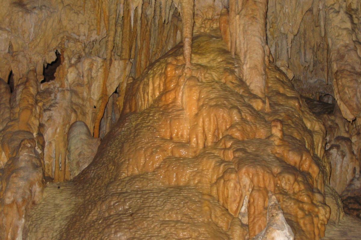 formations in the yonderup cave
